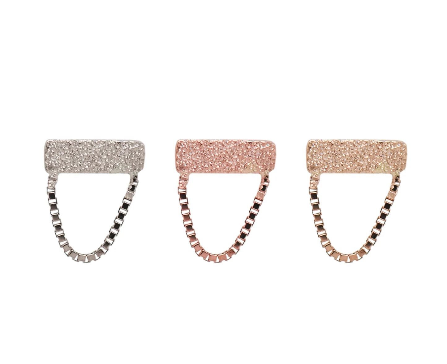 QUETZALLI JEWELRY - SWING - 14KT SOLID GOLD - THREADLESS END