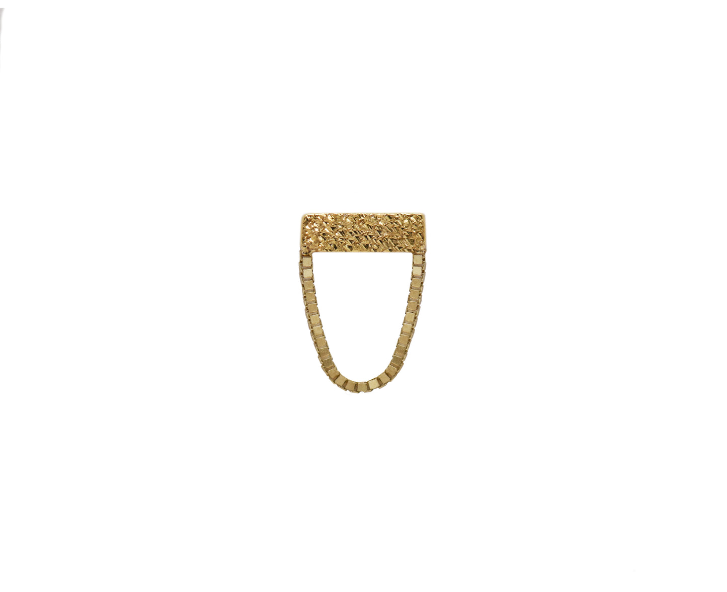 QUETZALLI JEWELRY - SWING - 14KT SOLID GOLD - THREADLESS END