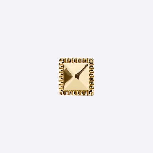 TETHER - APEX - 14KT SOLID GOLD - THREADLESS END