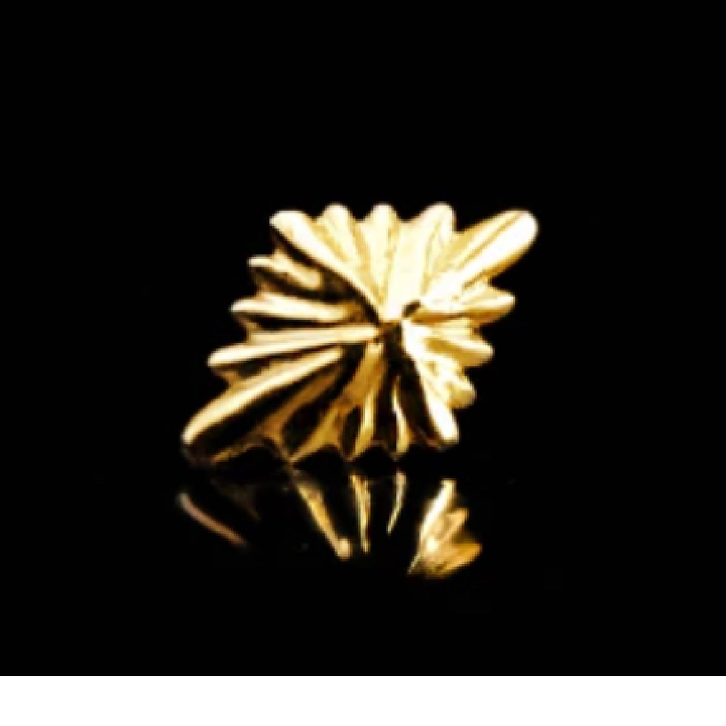 REGALIA - 3AM - 14KT SOLID GOLD - THREADLESS END