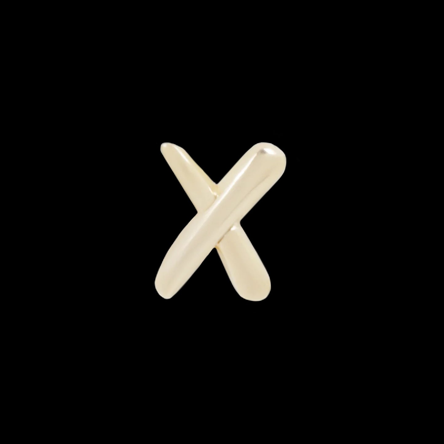 MAYA JEWELRY - HEX - 14KT SOLID GOLD - THREADLESS END