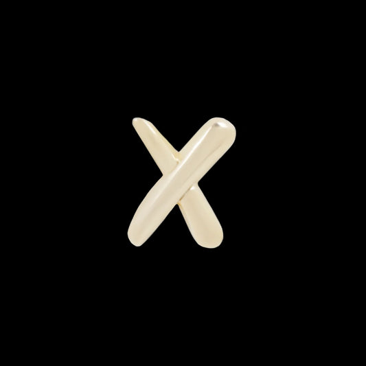MAYA JEWELRY - HEX - 14KT SOLID GOLD - THREADLESS END