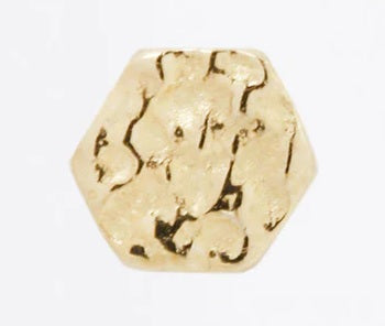 TETHER - TERRA 06 - 14KT SOLID GOLD - THREADLESS END
