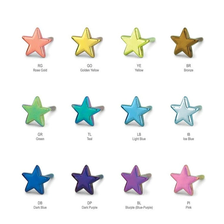 NeoMetal Titanium 16ga 5/16" Labret Post 5/32" Disk (4mm Disk Back)