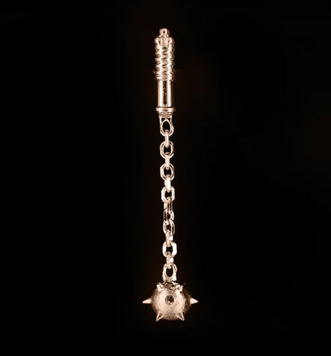 REGALIA - THE ALGORITHM STANDARD - 14KT SOLID GOLD - THREADLESS END + CHARM