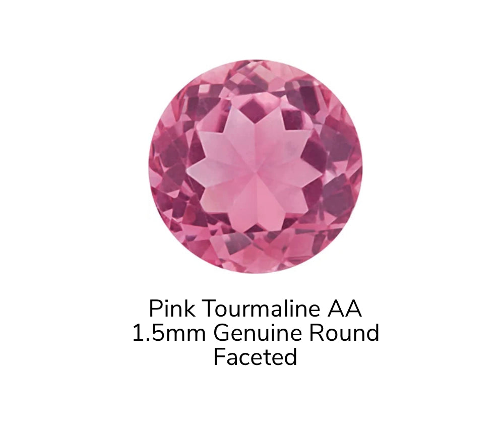 KIWI DIAMOND - TRINITY END - FACETED GEM - 14KT SOLID GOLD - THREADLESS END