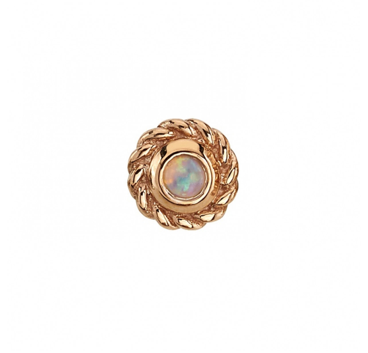 BVLA - BRAIDED RAINE MINI (CHOCTAW) - 14KT SOLID GOLD - THREADLESS END