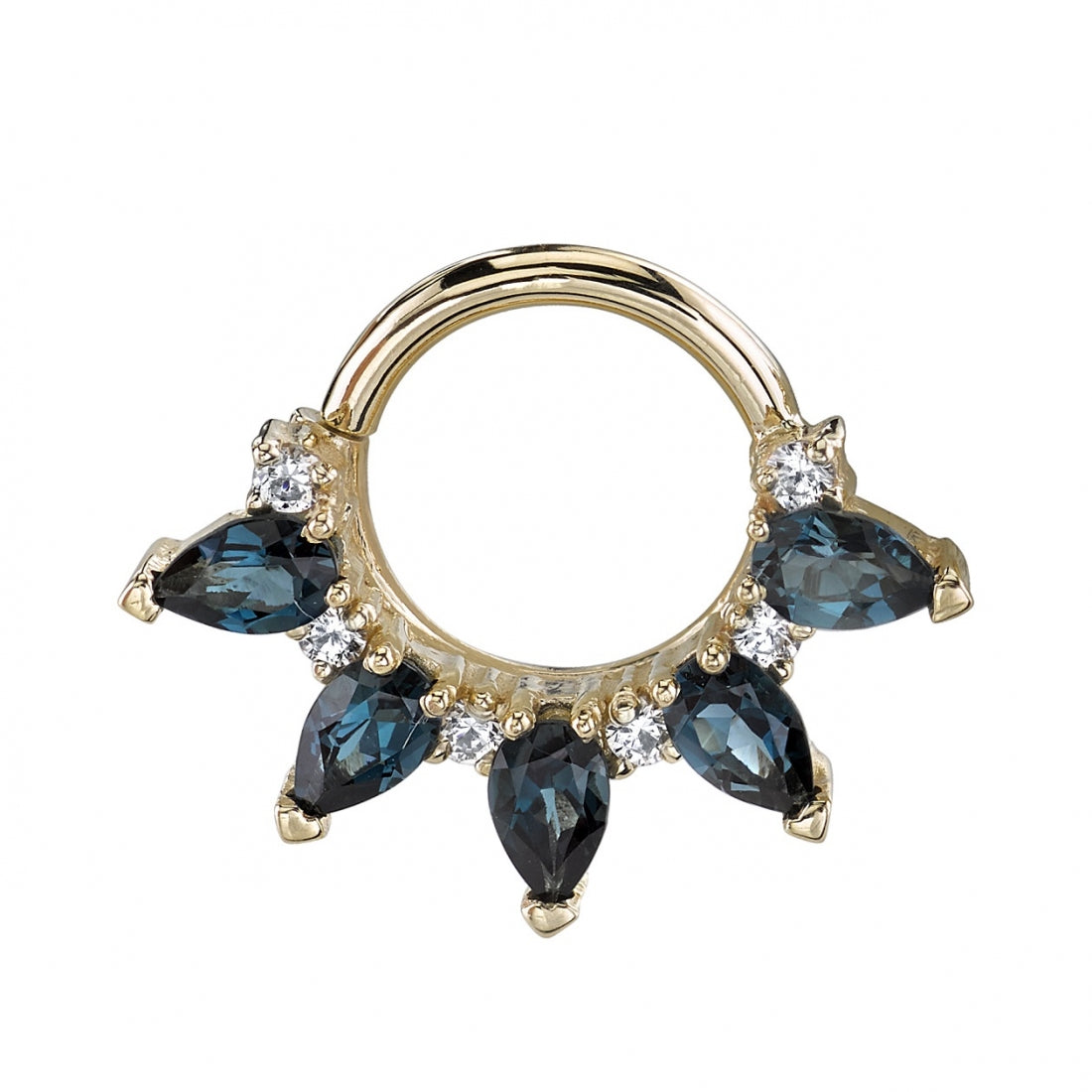 BVLA - PEAR KOLO - 14KT SOLID GOLD - CLICKER