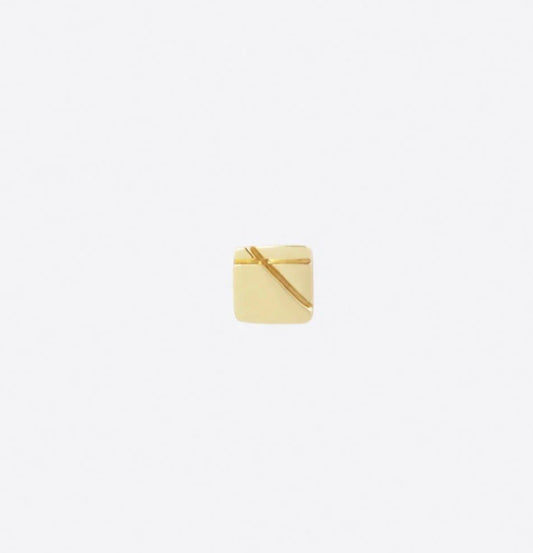 TETHER - ELEMENT 04 - 14KT SOLID GOLD - THREADLESS END