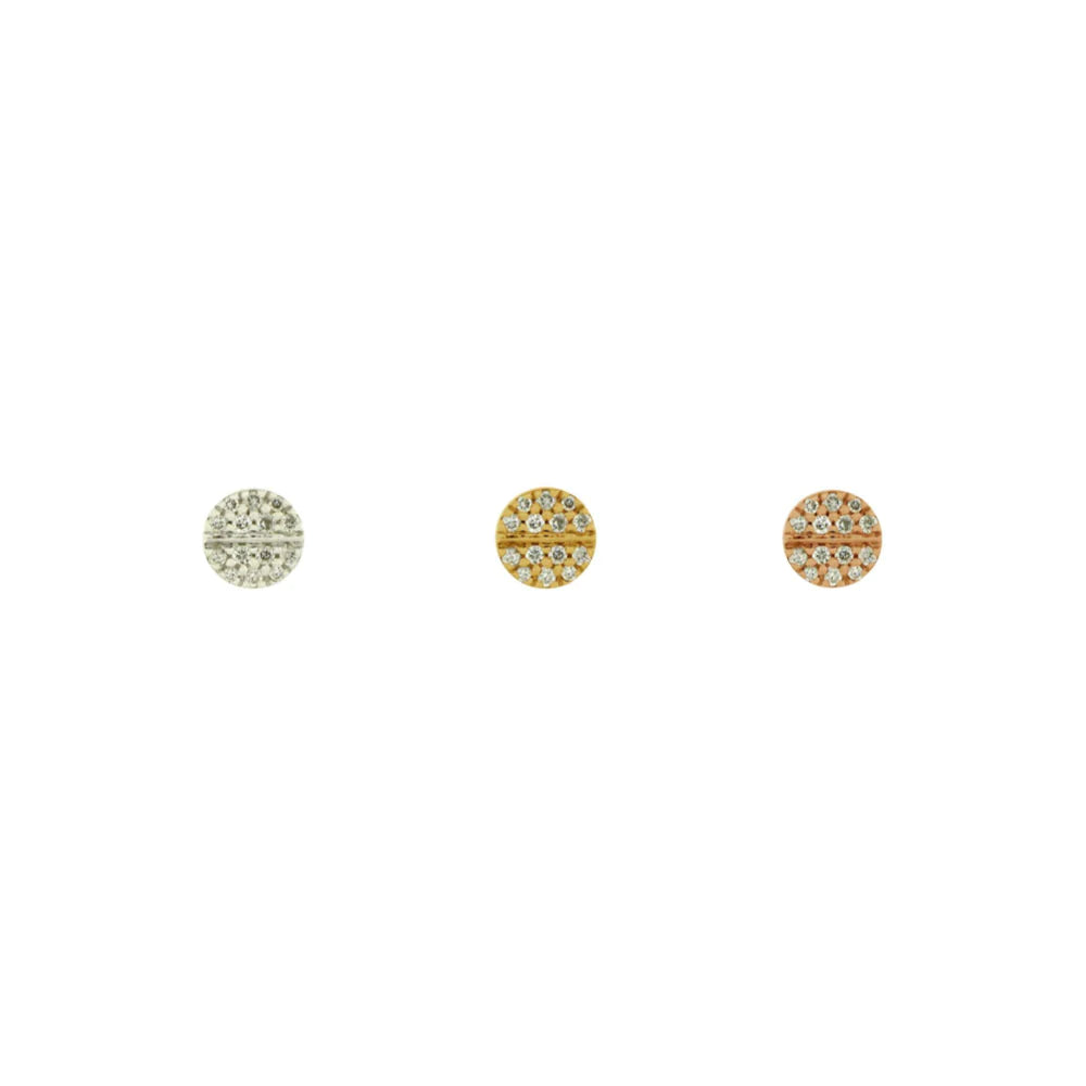 MODERN MOOD - LANA- 14KT SOLID GOLD - THREADLESS END