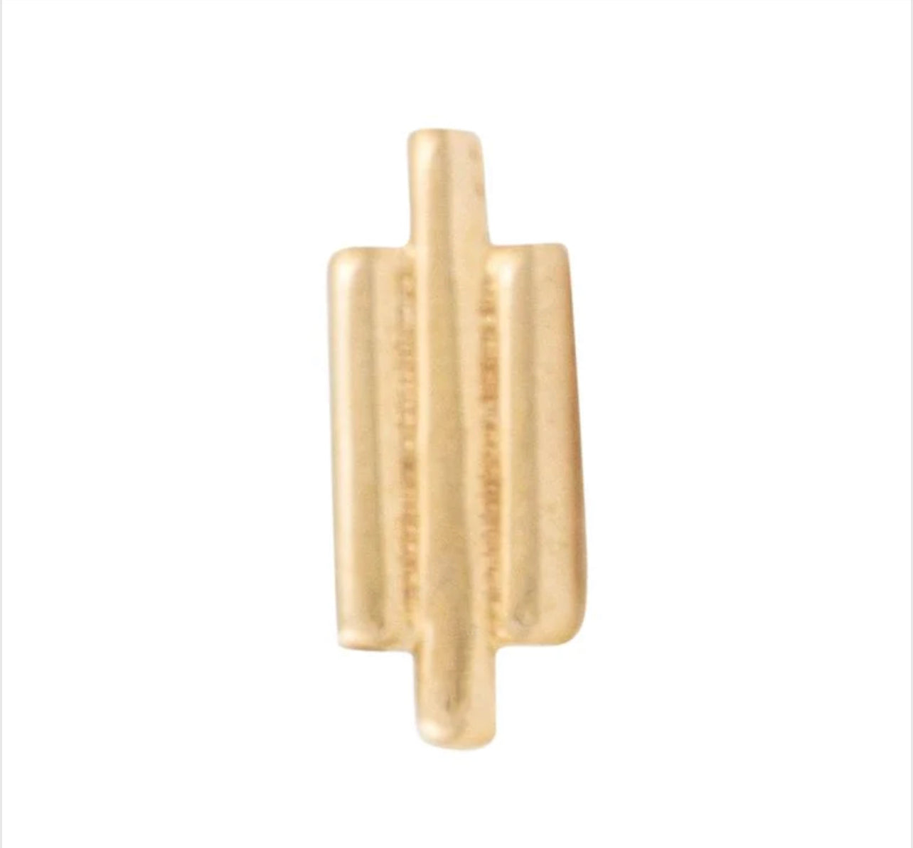 TAWAPA - TRIPLE ROD - 14KT SOLID GOLD - THREADLESS END