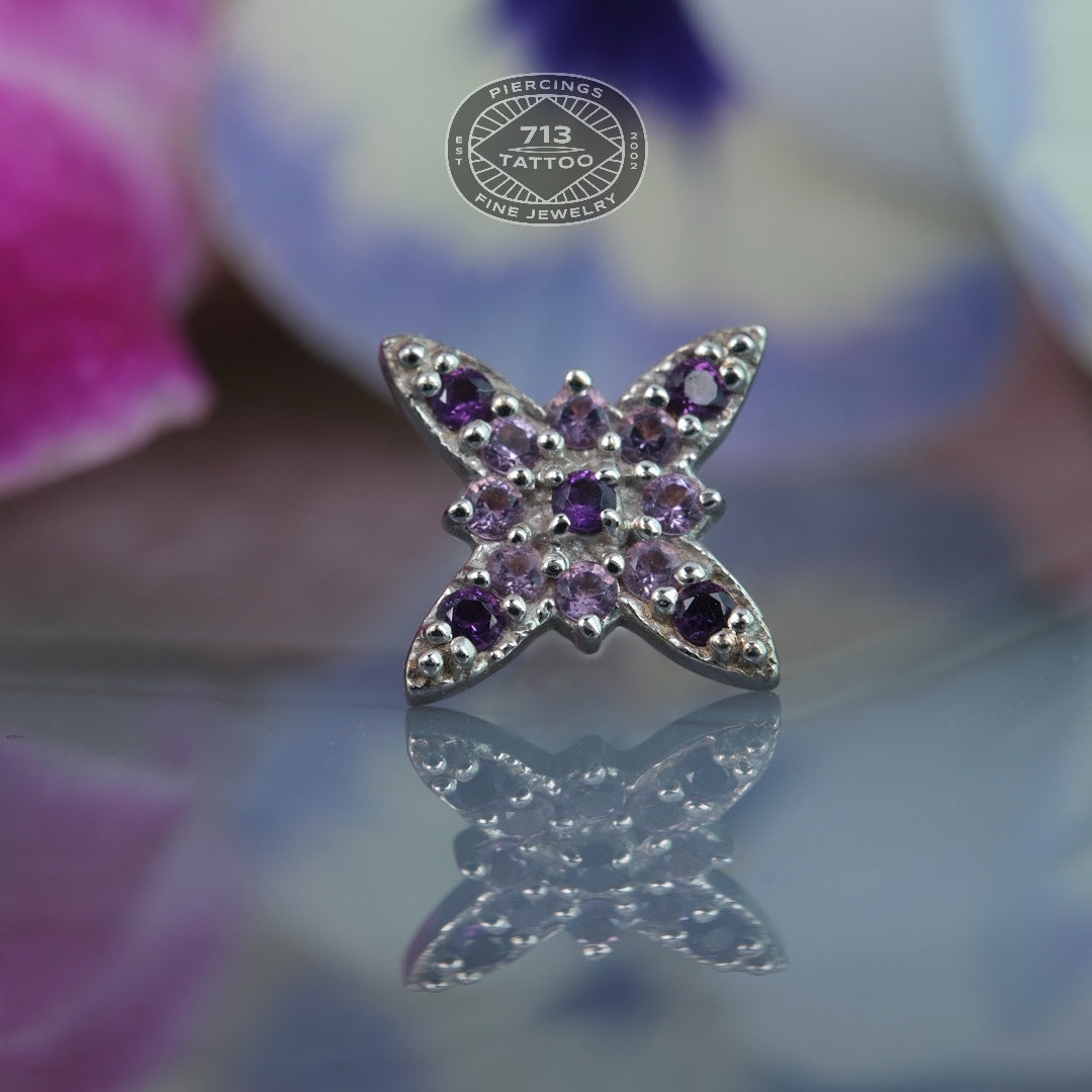 BVLA - NIKI STAR - 14KT SOLID GOLD - THREADED END