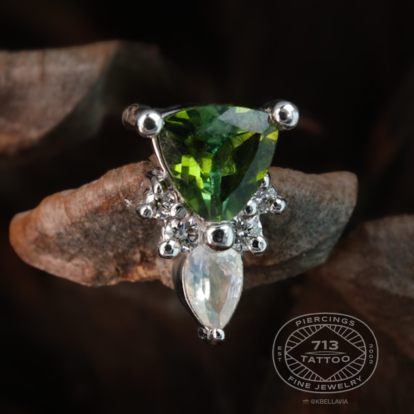 BVLA - ELSPETH - 14KT SOLID GOLD - THREADED END