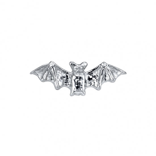BVLA - REALISTIC BAT - 14KT SOLID GOLD - THREADED END