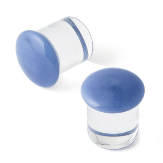 GORILLA GLASS - COLOR FRONT - DENIM - GLASS - PLUGS