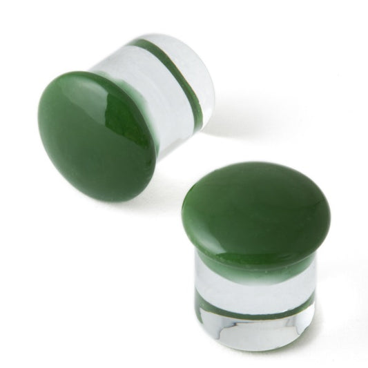 GORILLA GLASS - COLOR FRONT - FOREST - GLASS - PLUGS
