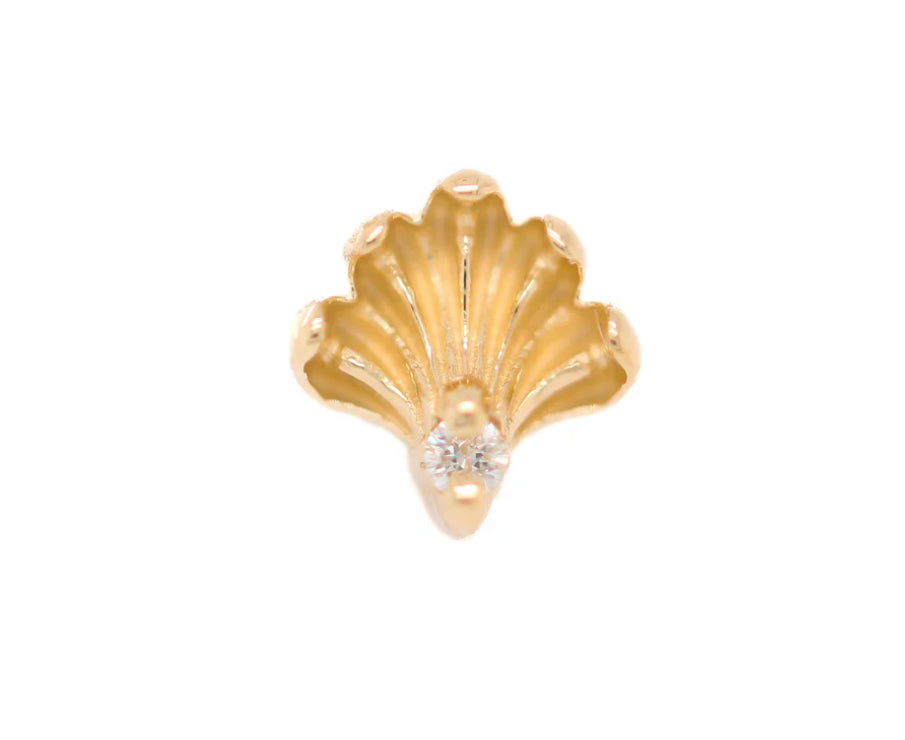 AuAdore - REVIVAL - 14KT SOLID GOLD - THREADLESS END