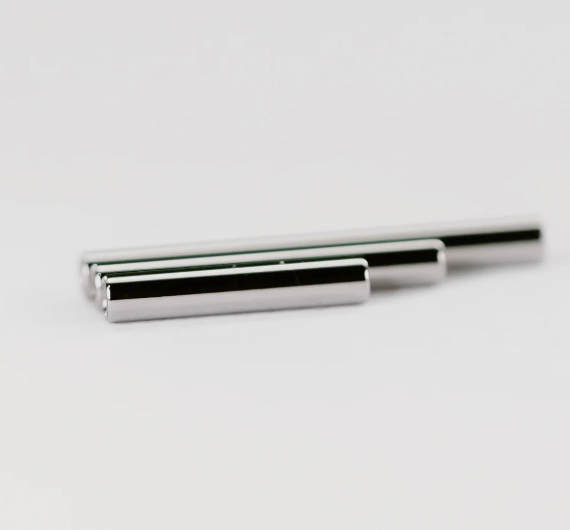 CASCADE BODY JEWELRY - BARBELL SHAFT - 14G 3/8" THROUGH 1-1/8" - THREADLESS - BARBELL