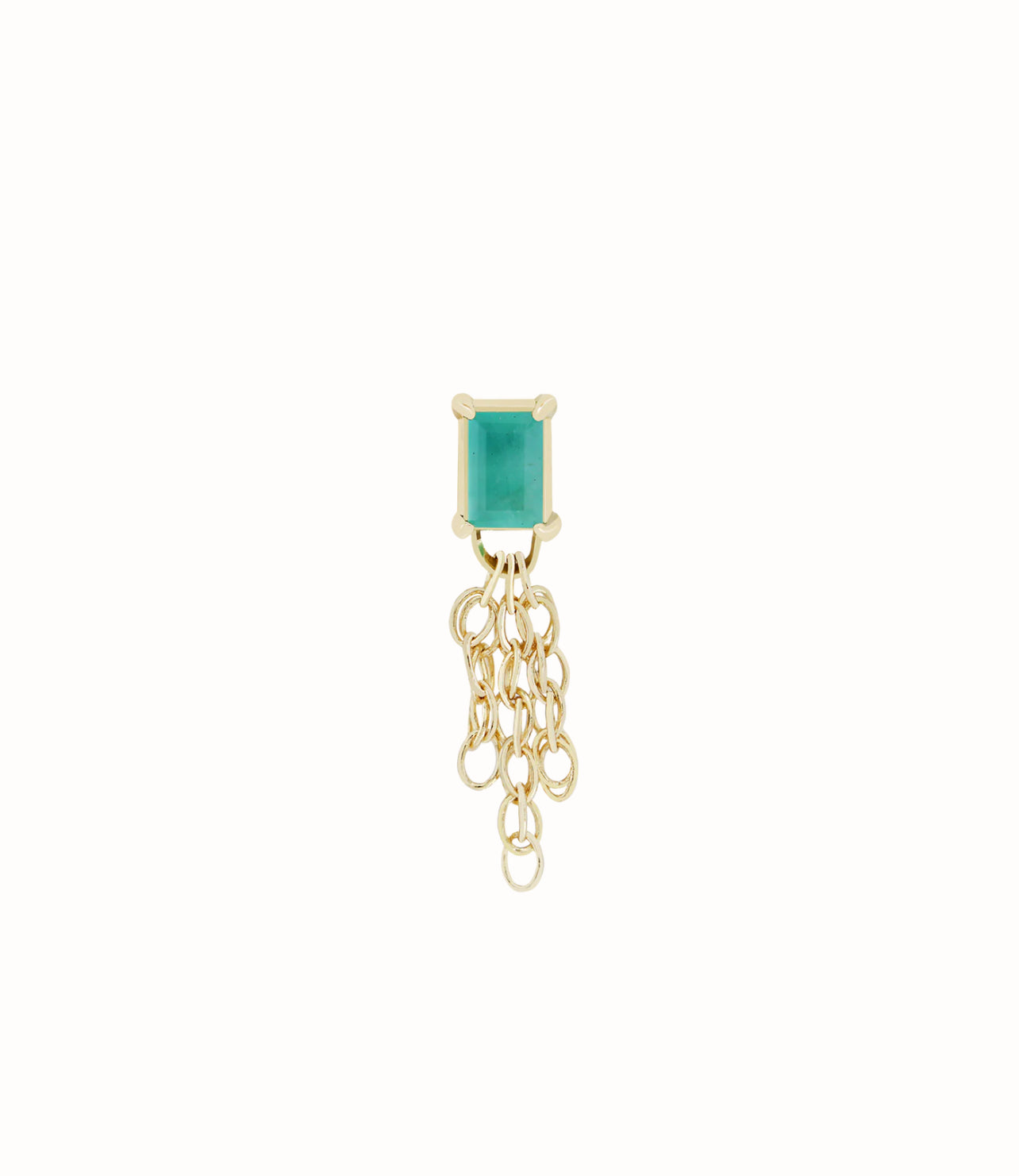 MAYA JEWELRY - PORTAL - 14KT SOLID GOLD - THREADLESS END