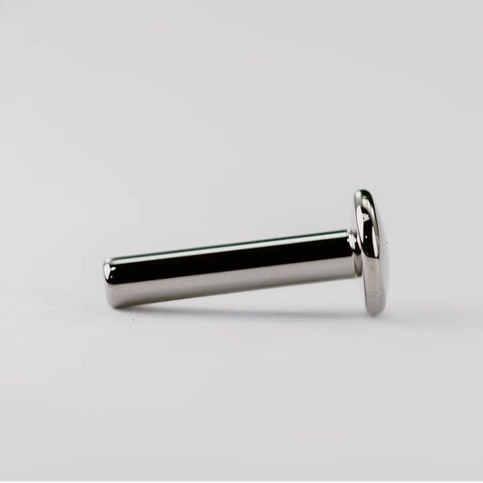 CASCADE BODY JEWELRY - THREADLESS FIXED 4MM DISK POST - 16G 11/16" through 1" - TITANIUM