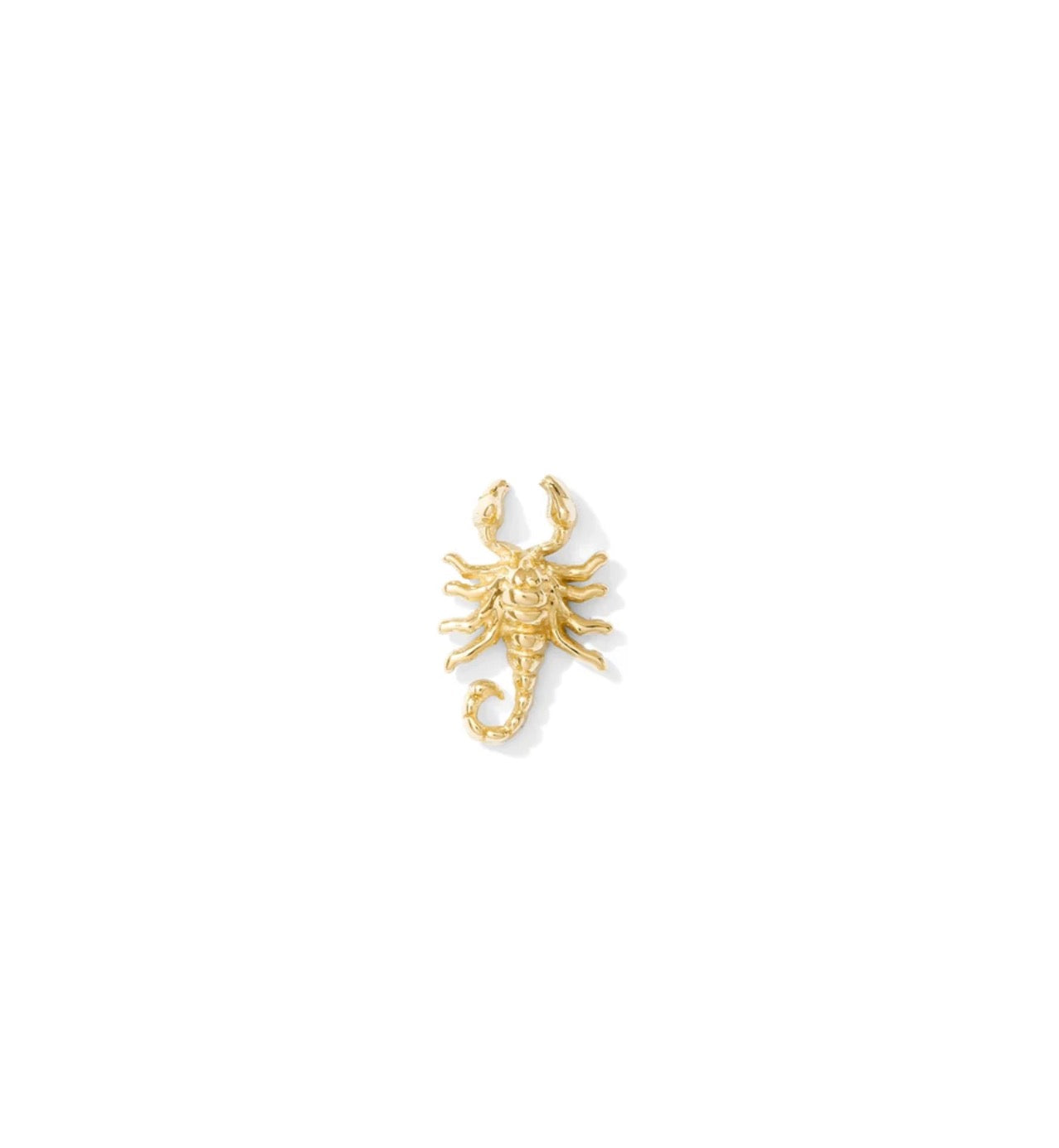 TAWAPA - SCORPLING - 14KT SOLID GOLD - THREADLESS END