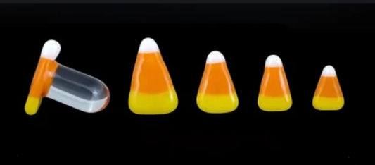 GLASSWEAR STUDIOS - CANDY CORN - PLUGS