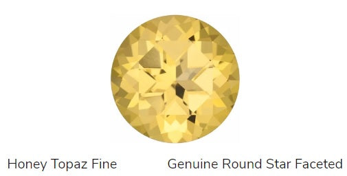 KIWI DIAMOND - FLOWER - 14KT SOLID GOLD - THREADLESS END