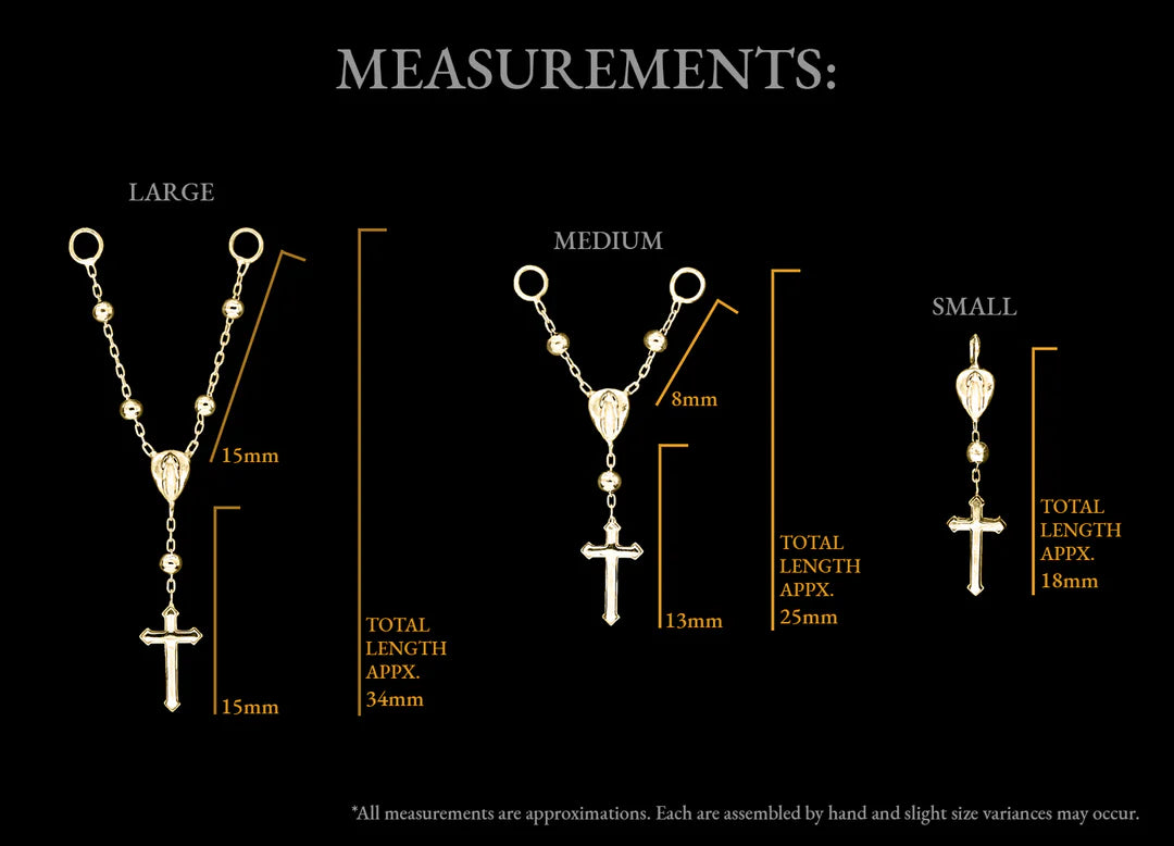 REGALIA - AVE MARIA - 14KT SOLID GOLD - CHAIN