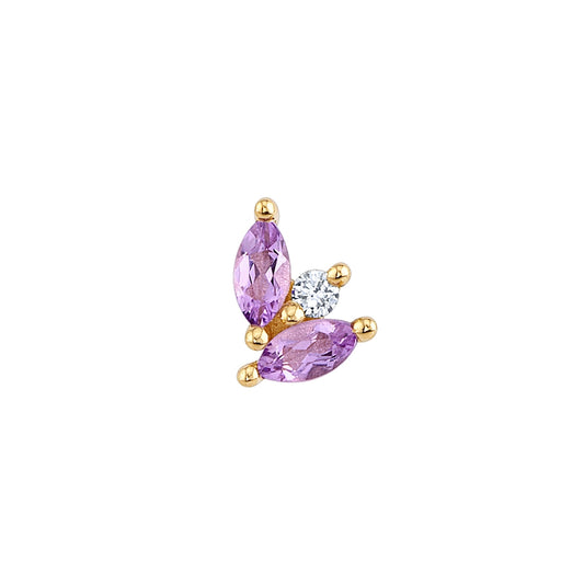 BVLA - PARIS - 14KT SOLID GOLD - THREADED END