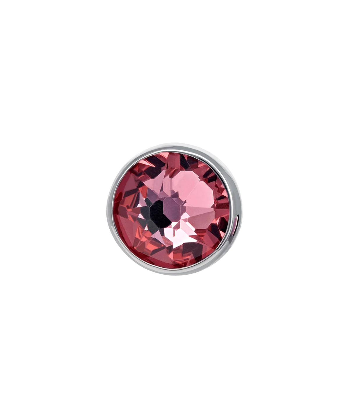 ANATOMETAL - FLAT BOTTOM GEM - TITANIUM - THREADED END