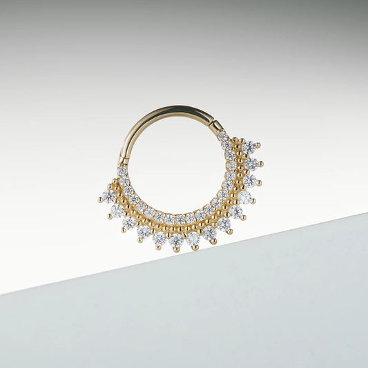 EMBER JEWELRY - LUCID - 14KT SOLID GOLD - CLICKER