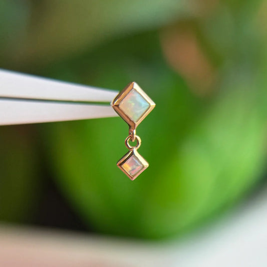 PALOMA JEWELRY - KATIA - 14KT SOLID GOLD - THREADLESS END