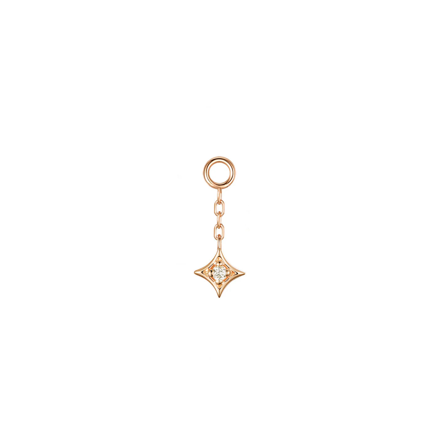 MODERN MOOD - ZARA ON A CHAIN - 14KT SOLID GOLD - CHARM