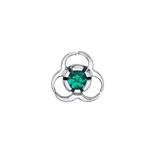 BVLA - BIOHAZARD - 14KT SOLID GOLD - THREADLESS END