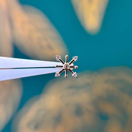 PALOMA JEWELRY - SOFIA - 14KT SOLID GOLD - THREADLESS END