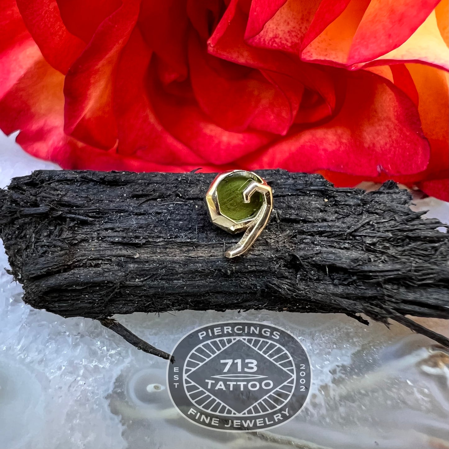 BVLA - SPIRIT OF THE FOREST - 14KT SOLID GOLD - THREADED END