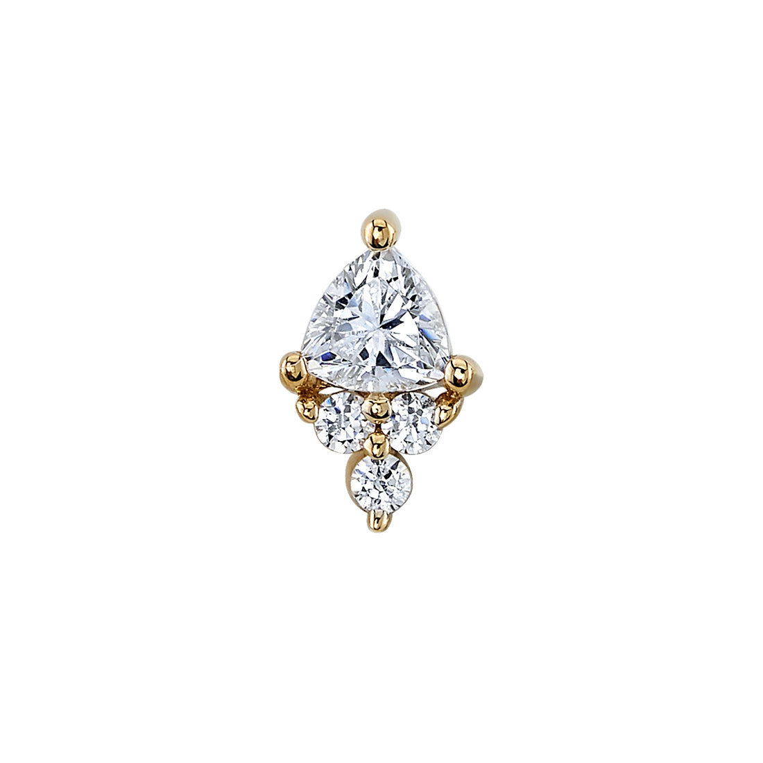 BVLA - TAU - 14KT SOLID GOLD - THREADED END