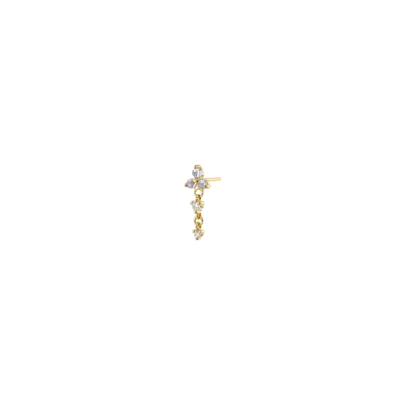 MODERN MOOD - TRES MINI + CASCADE - 14KT SOLID GOLD