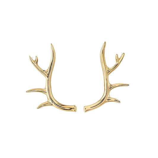 BVLA - ANTLER -14KT SOLID GOLD - THREADED END