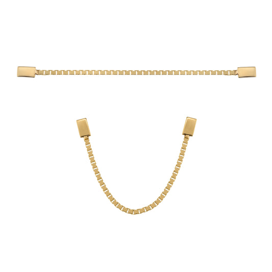 QUETZALLI JEWELRY - WHISPER- 14KT SOLID GOLD - THREADLESS ENDS