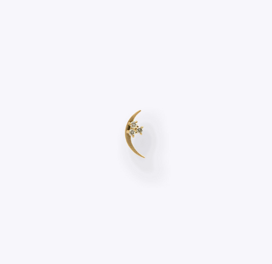 TETHER - APOLLO - 14KT SOLID GOLD - THREADLESS END