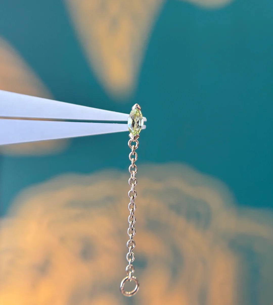 PALOMA JEWELRY - JOCELYN - 14KT SOLID GOLD - THREADLESS END WITH JUMP RING