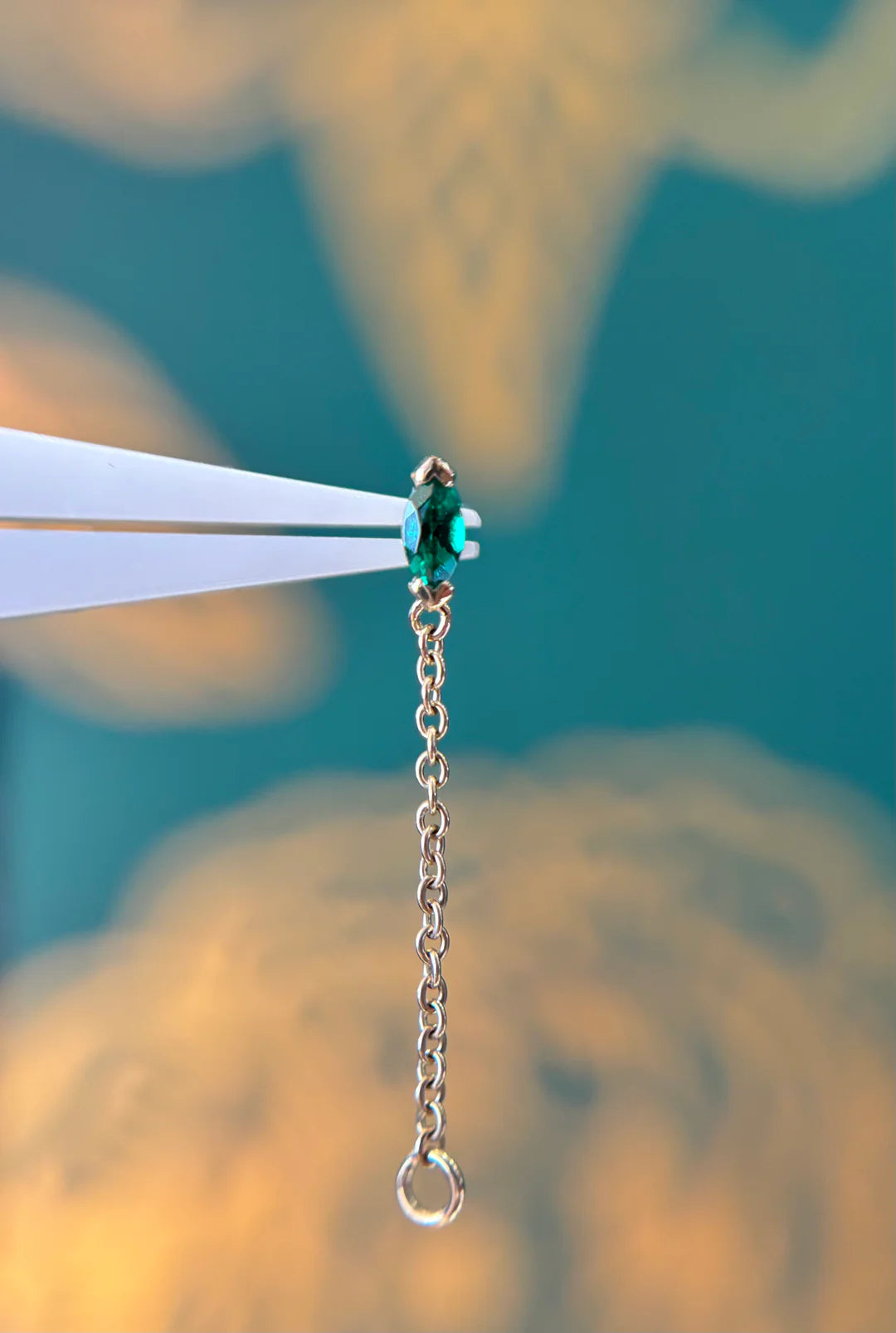 PALOMA JEWELRY - JOCELYN - 14KT SOLID GOLD - THREADLESS END WITH JUMP RING