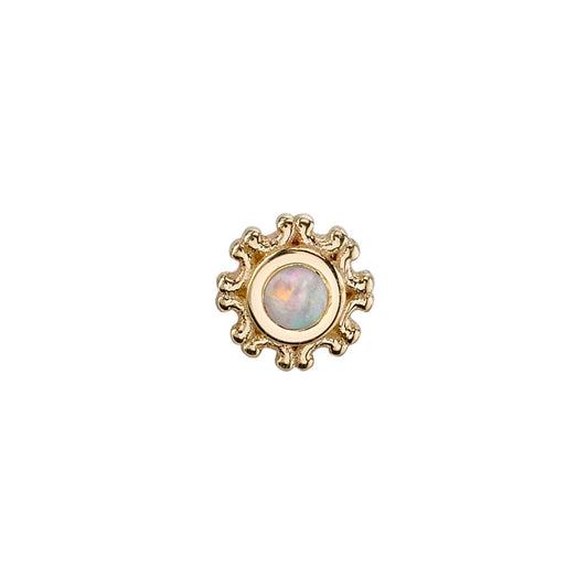 BVLA - FIRENZE 4.5MM - 14KT SOLID GOLD - THREADLESS END