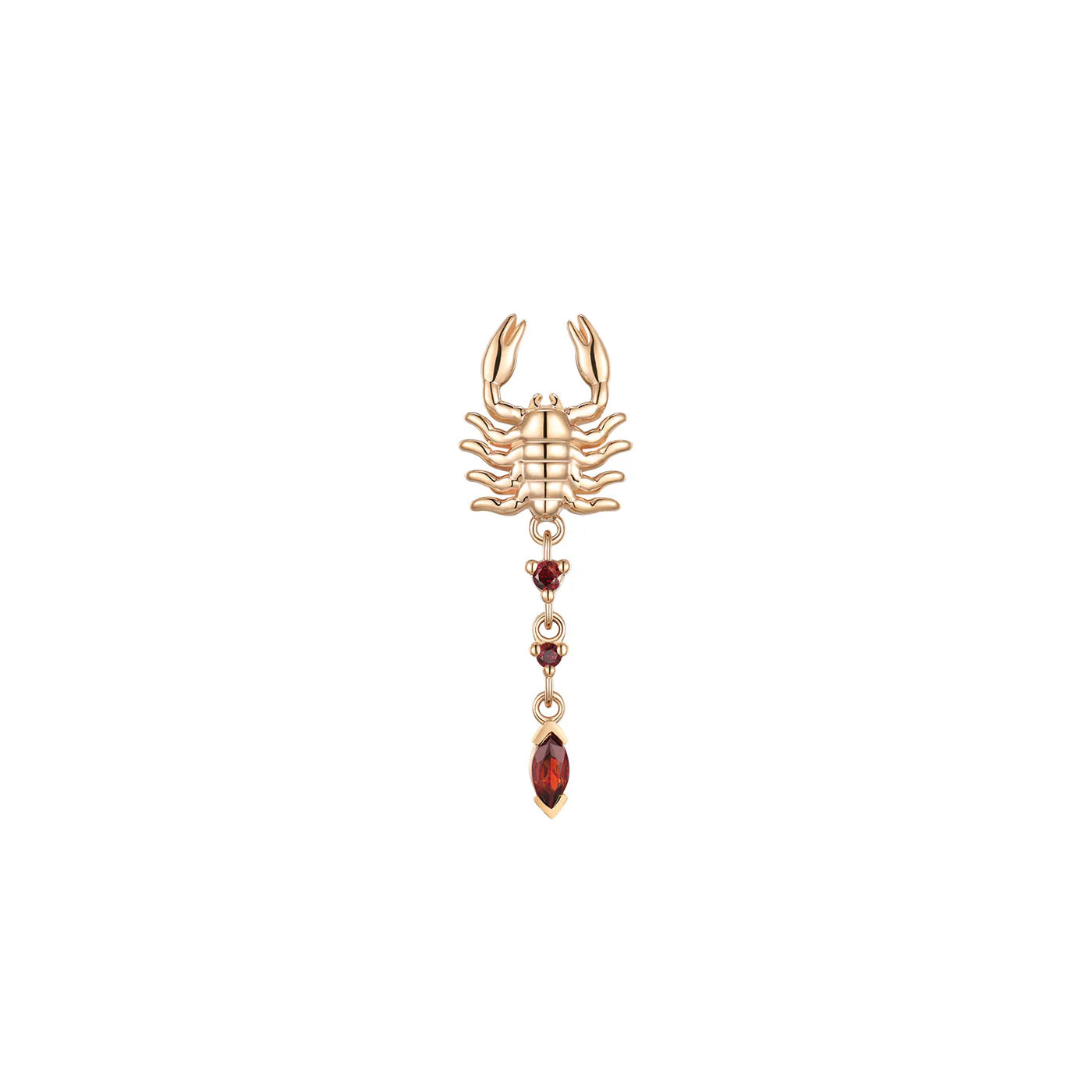 MODERN MOOD - DRACO - 14KT SOLID GOLD - THREADLESS END