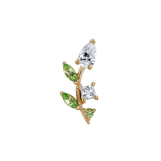 BVLA - JASMINE - 14KT SOLID GOLD - THREADED END