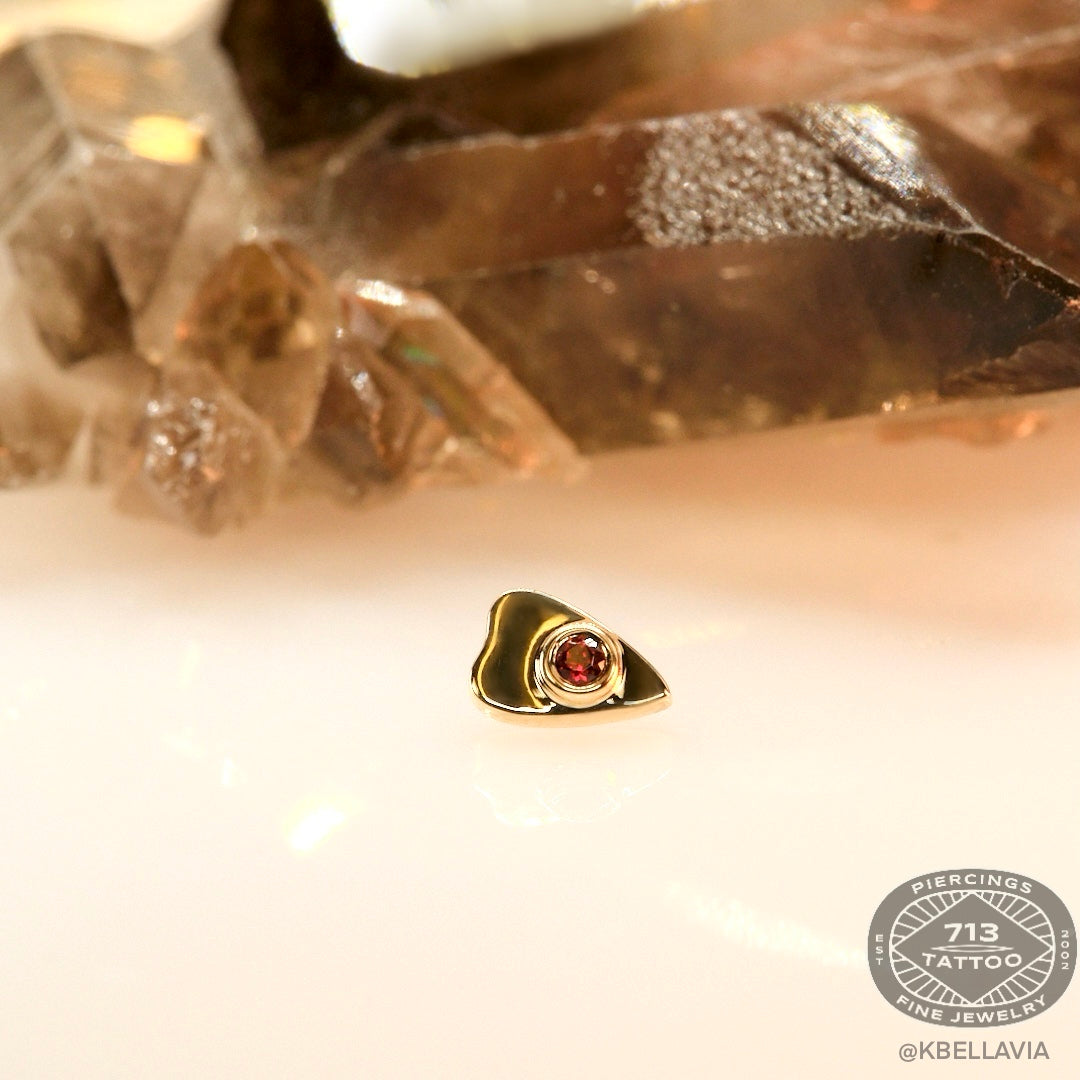 BVLA - SUMMON THE SPIRIT - 14KT SOLID GOLD - THREADED END