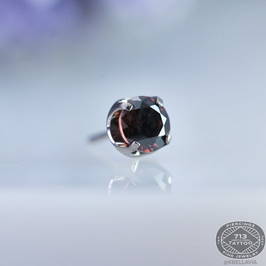NeoMetal - Prong Set - CHOCOLATE BROWN - Titanium Gem 1.5mm, 2mm, 2.5mm, 3mm, 4mm, 5mm