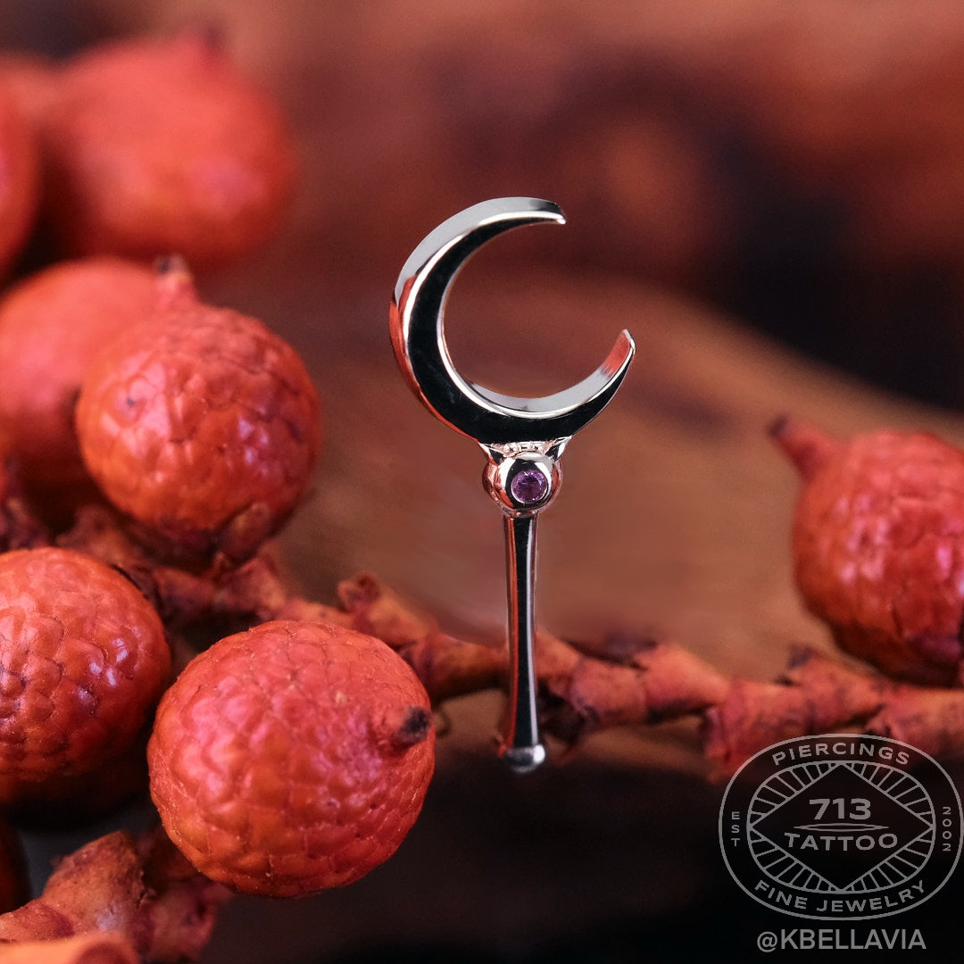 BVLA - HEY SAILOR - 14KT SOLID GOLD - THREADED END
