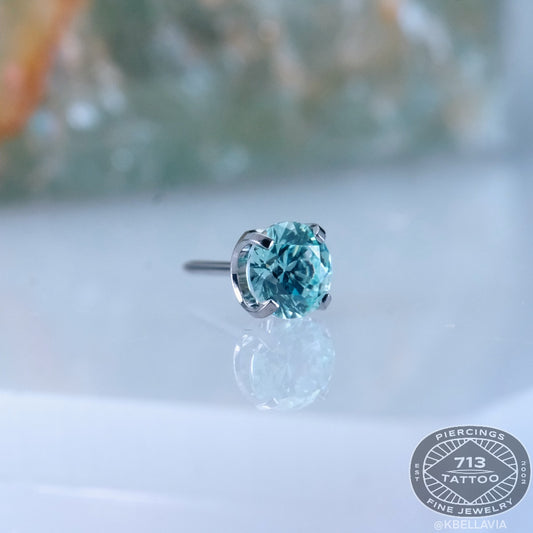 NeoMetal - Prong Set - FROSTY MINT - Titanium Gem 1.5mm, 2mm, 2.5mm, 3mm, 4mm, 5mm